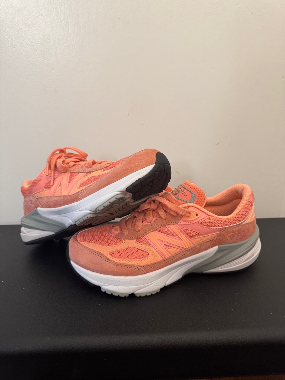 New Balance Coral/Pink Athletic Sneakers